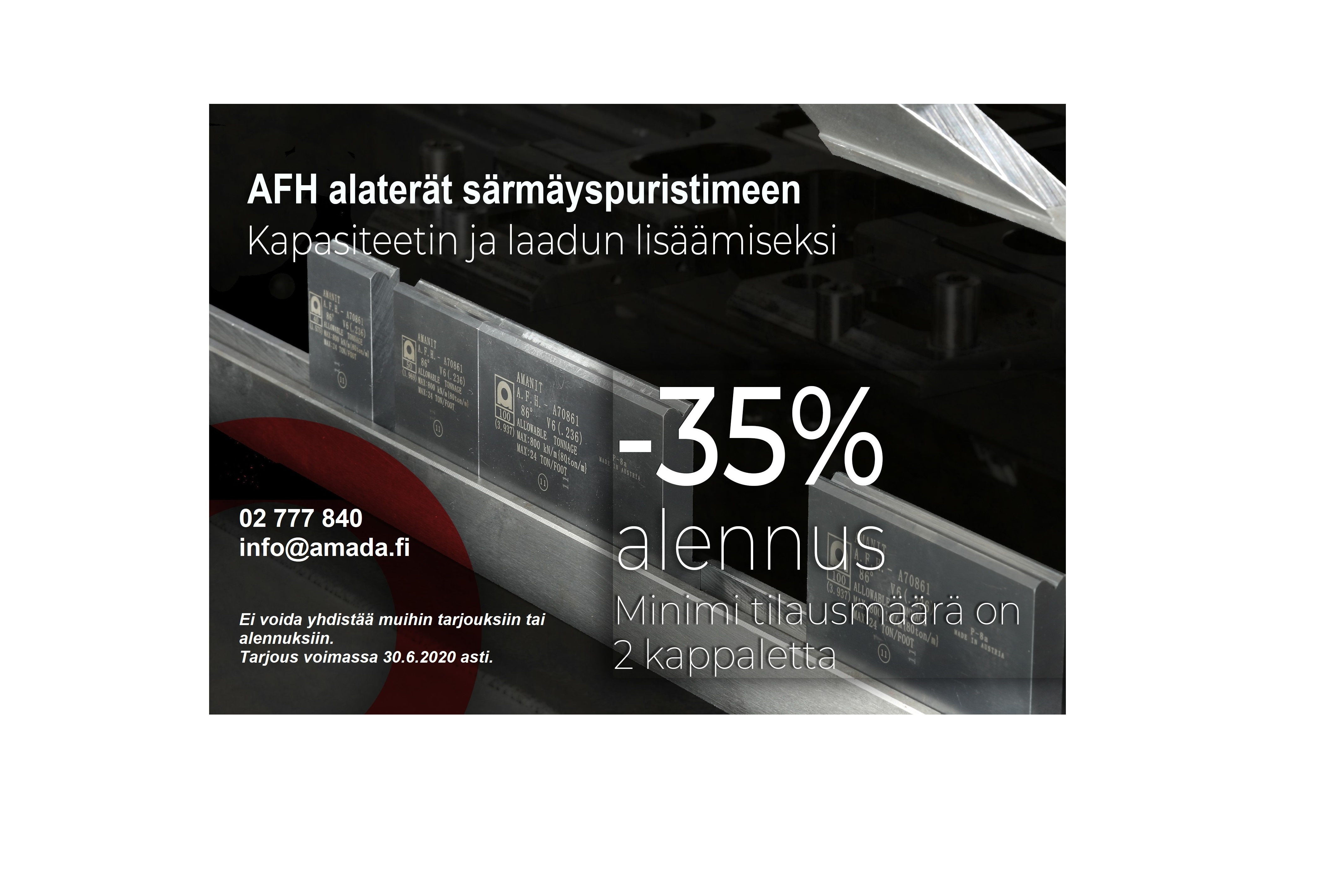AMADA AFH tarjous